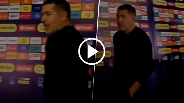 La chicana de Riquelme a River mientras se iba del Monumental: "Ganamos dos..."
