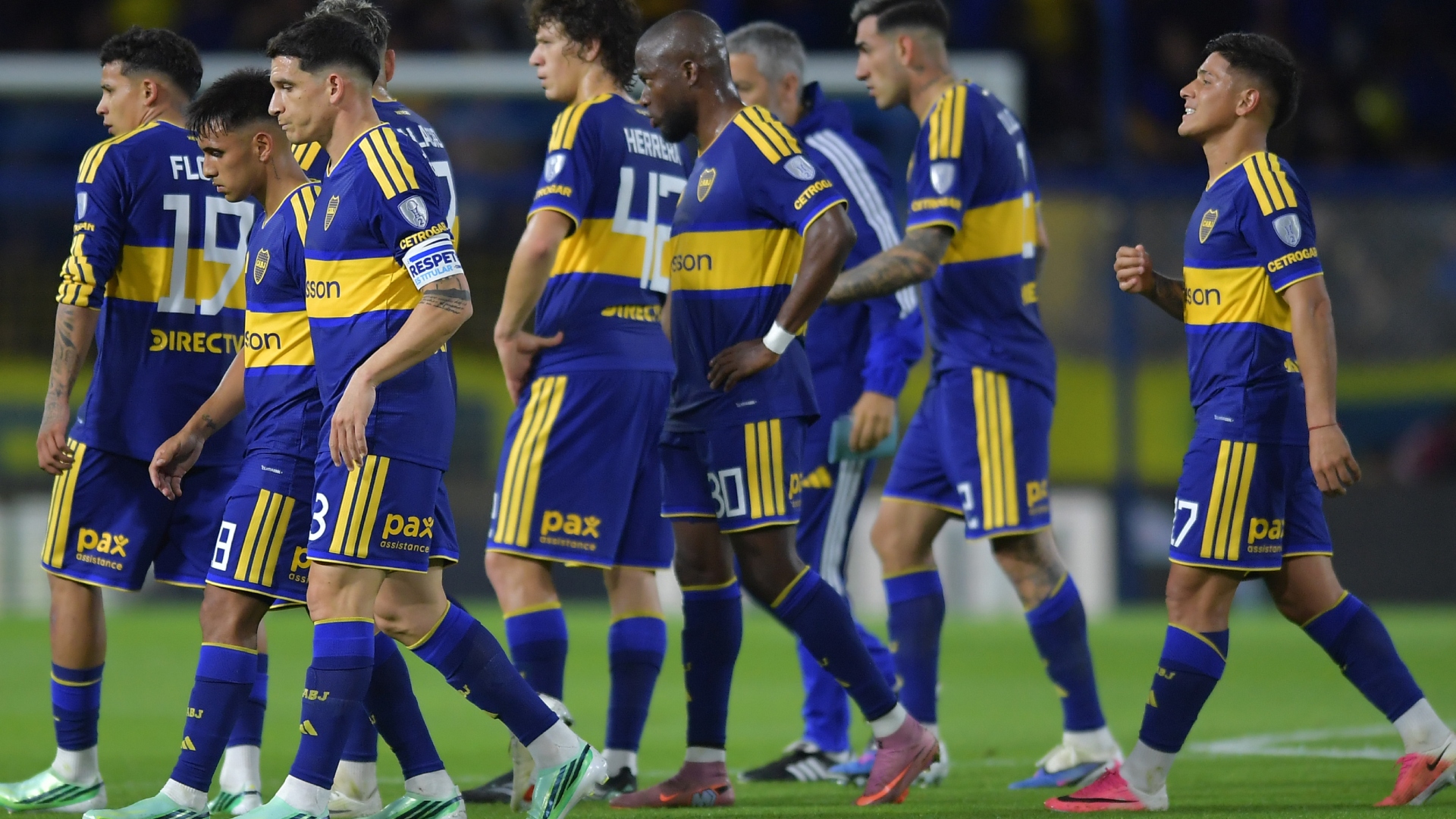 Dee Tab El titular de Boca desaprobado por los hinchas ante Vasco da Gama: