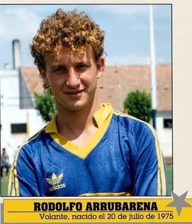 Arruabarrena, en su etapa como juvenil de Boca.