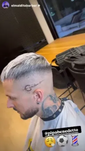 El anterior tatuaje.