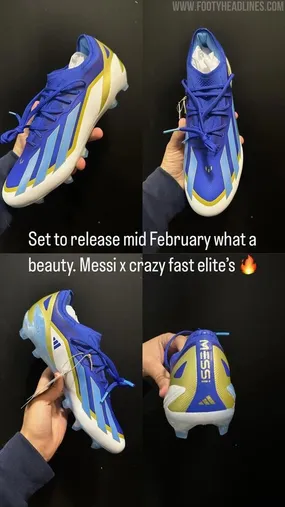 Los botines que usará Messi dentro de poco