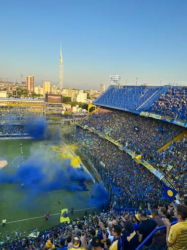 Postal del Boca vs. Central Córdoba, en febrero de 2023 (@PlanetaBoca)