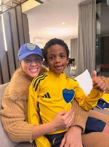 El hijo de Valencia debutó en las inferiores de Boca.