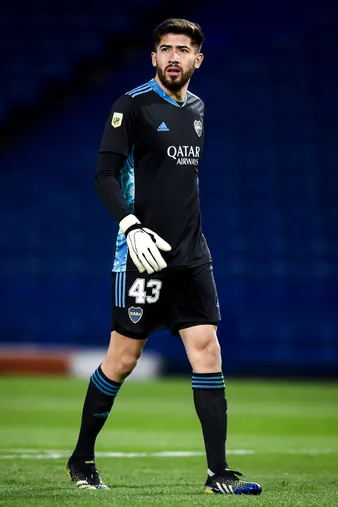 Agustín Lastra en Boca. (Getty)