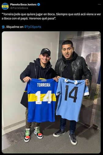 La respuesta de Torreira a Riquelme