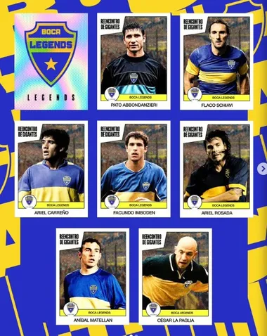 Algunas de las figuras de Boca que enfrentarán a Corinthians.