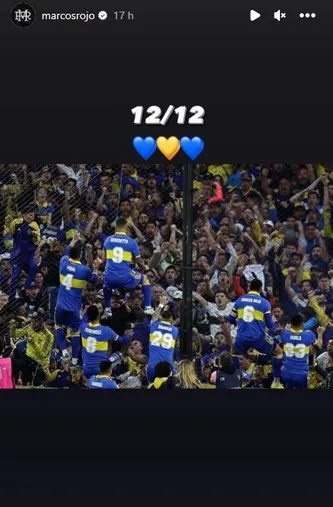 Victoria en el Superclásico y festejo en el alambrado