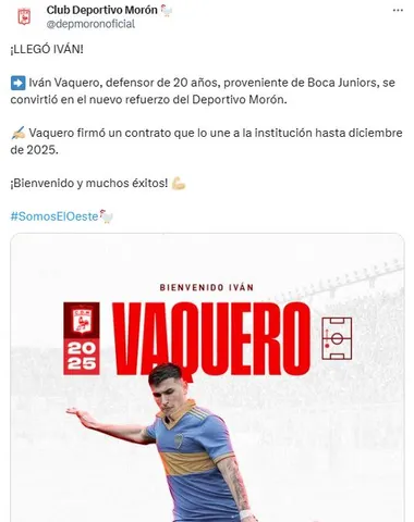 El Gallo del Oeste le dio la bienvenida a Vaquero