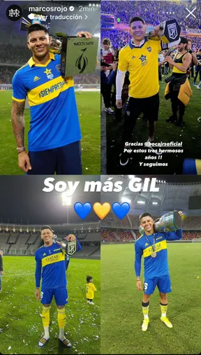 La respuesta de Rojo en su cuenta de Instagram.