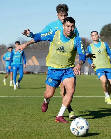 Gary Medel en Boca