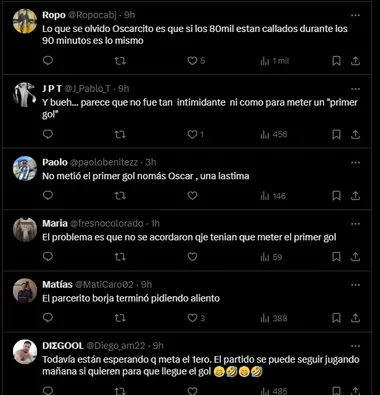 Los hinchas de Boca reaccionaron a la frase de Ruggeri. 