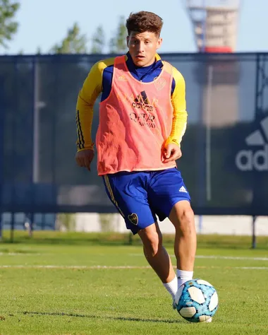 Gastón Gerzel, en su etapa en Boca. (Boca oficial)