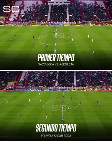 Boca sacó del medio en los dos tiempos.