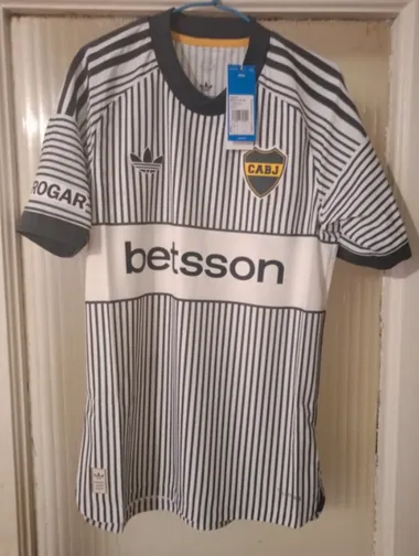 Así será la nueva camiseta suplente de Boca. 