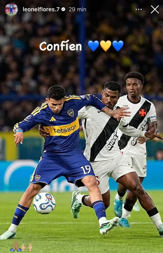 La historia de Leonel Flores en Instagram.