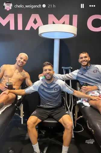 El nuevo look de Weigandt. (Captura)