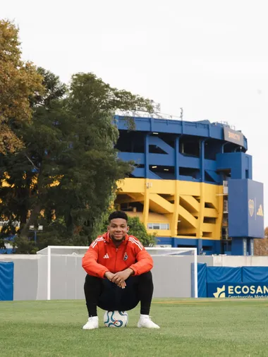 Fabra volvió a entrenar en Casa Amarilla después de un tiempo. (Instagram)