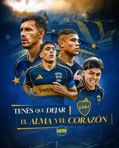 El póster especial para el Superclásico
