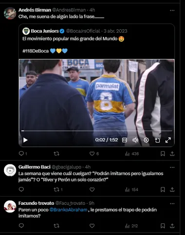El enojo de los hinchas de Boca.