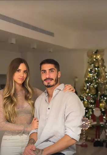 Nicolás Figal junta su pareja. 