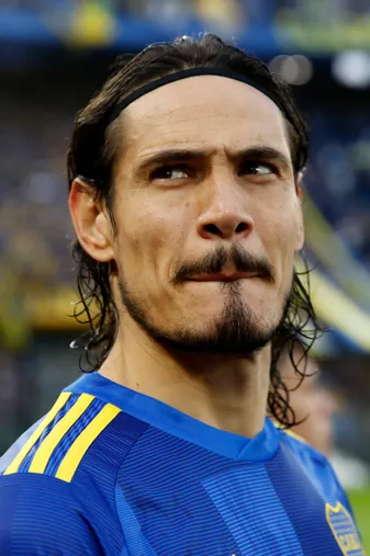 Cavani y el sueño cumplido (Getty)