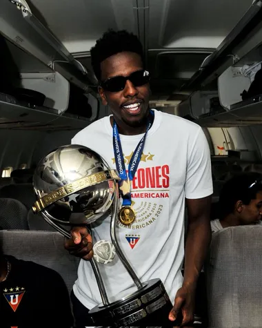 Hurtado, campeón de la Copa Sudamericana con Liga de Quito