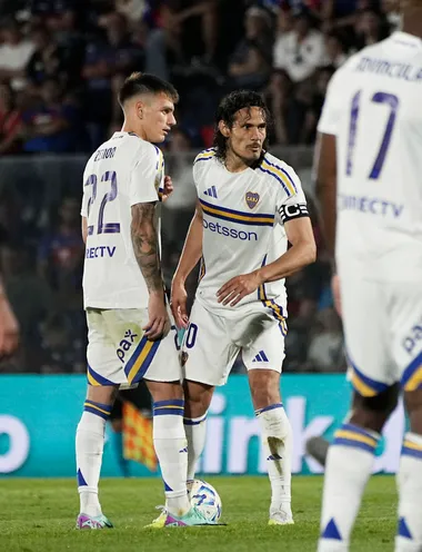 Cavani y Zenón, titulares en Boca. (Imago)