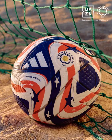 El nuevo balón con el que jugará Boca en el Mundial de Clubes. (@fifaworldcup_es)