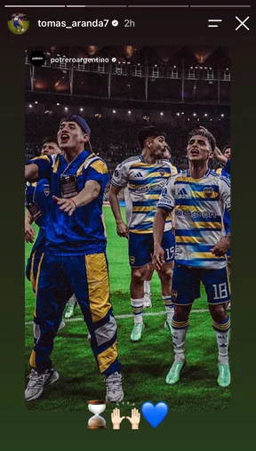 La historia que subió Tomás Aranda.