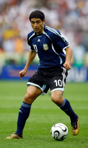 Riquelme era una de las figuras de la Selección de Pékerman. (Getty Images)