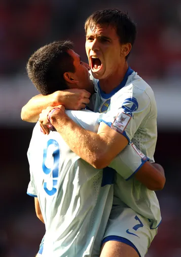 Pablo Mouche y Lucas Viatri (Getty)