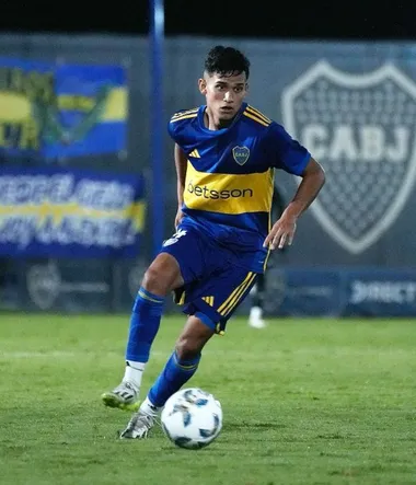 Dylan Gorosito, juvenil de Boca