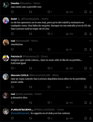 La bronca de los hinchas de San Lorenzo.
