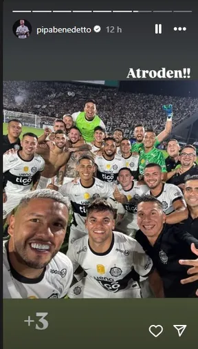 La historia que subió Benedetto.