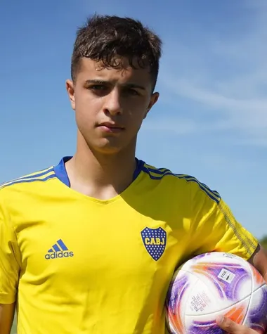 Franciso Baridó, el juvenil que perderá Boca por la patria potestad
