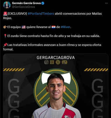 Matías Rojas, con chances de irse a la MLS. (Captura)