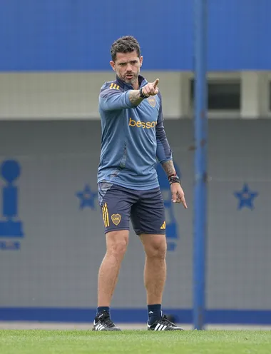 Fernando Gago, entrenador de Boca