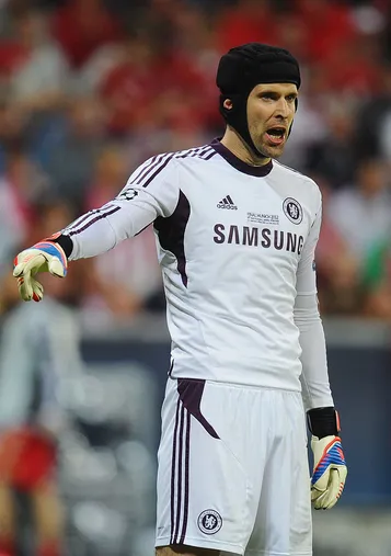 Cech, el arquero figura del Chelsea 2012 (Getty)