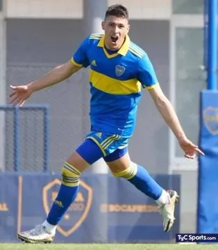 Federico Aguirre en Boca (TyC Sports)