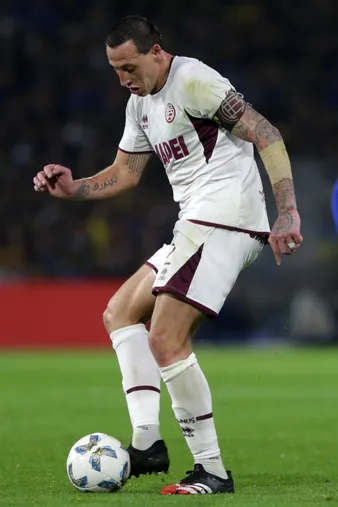 Cristian Lema en Lanús