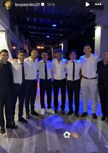 Medina y Equi, presentes en la boda de Zenón. (Captura)
