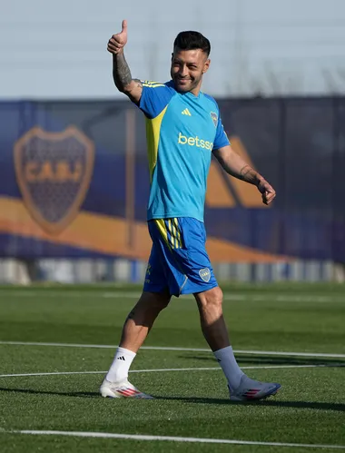 Lucas Janson, en Boca. (Prensa CABJ)