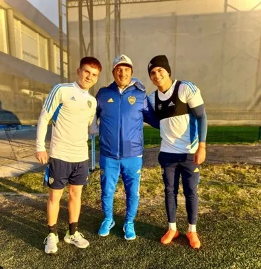 Diego Mazzili junto a Barco y Zeballos