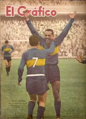 Paulo Valentim, en Boca.