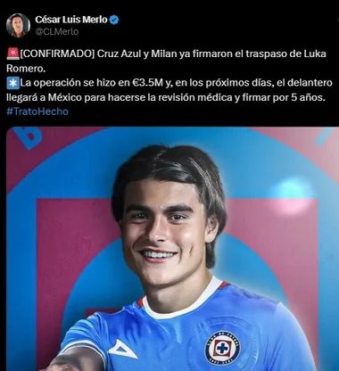 César Luis Merlo en "X"
