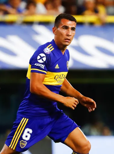 Junior Alonso, en Boca. (IMAGO)