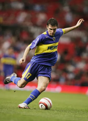 Mauro Boselli con la azul y oro. Getty