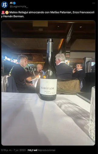 La foto de la discordia.