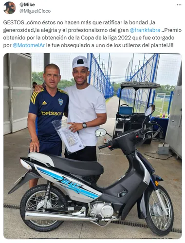 El gran gesto de Frank Fabra. (Captura)