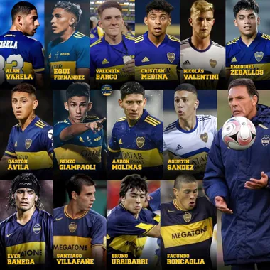 Los 14 jugadores que debutaron con Russo como DT de Boca